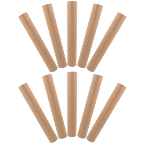 20Pcs Reusable Khaki Mailing Tubes for Posters, Drawings and Drafting