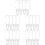 20Pcs Plastic Clothes Clamps White Multi-Function Clips for Home 7