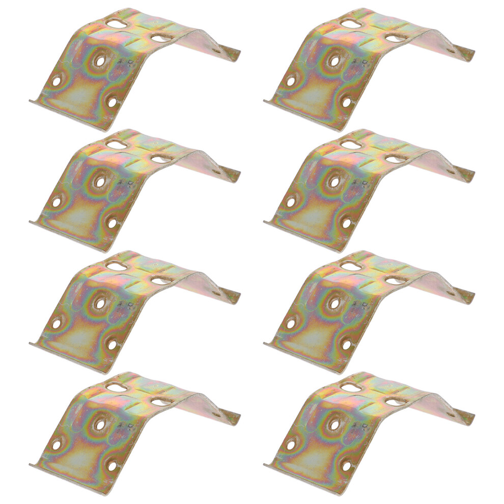 16Pcs Assorted Color Iron Corner Brackets For Shelves Cabinets Support 3631600153994