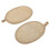 6Pcs Coffee Loofah Back Scrubber Exfoliating Bath Body 9