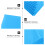 20Pcs Waterproof Disposable Bedsheets Blue Non-Woven Salon Covers 5