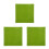 3Pcs Realistic Fake Green Artificial Grass Rug for Models 7
