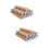 20Pcs Reusable Khaki Mailing Tubes for Posters, Drawings and Drafting 8