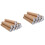 20Pcs Reusable Khaki Mailing Tubes for Posters, Drawings and Drafting 5