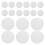 60Pcs White Felt Pot Pan Dividers Soft Plate Separators for Cookware 2