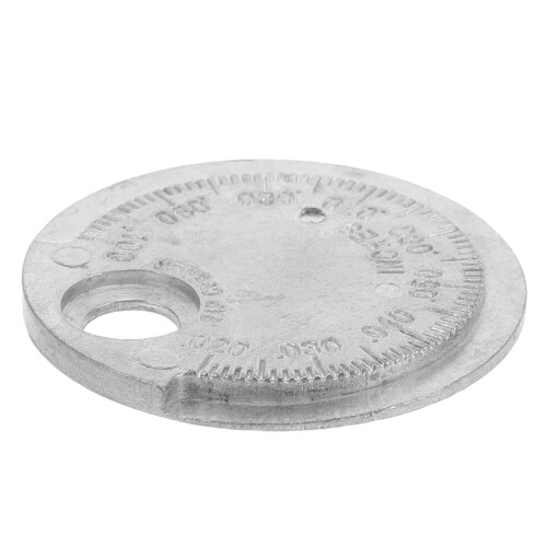 2Pièces Jauge D'écart Bougie Allumage Argent Durable Mesure Précise
