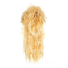 Men'S 80S Style Long Curly Hair Wig For Rock Look