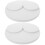 60Pcs White Felt Pot Pan Dividers Soft Plate Separators for Cookware 7