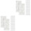 100Pcs White PP Wire Clips Self-Adhesive Desktop Cord Organizer Kit 3