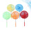 15Pcs Kids Retractable Nets Assorted Colors Lightweight Portable 8