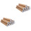 20Pcs Reusable Khaki Mailing Tubes for Posters, Drawings and Drafting 4