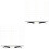 Raindrops  2 Pcs Brow Pencil Mapping Tool Eyebrow Positioning Ruler 5