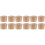 12Pcs Light Brown Wooden Pot Lid Knobs Replacement Handles Easy Grip 4