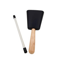 Handheld Metal Bell with Handle, Loud Clear Tone, MultiPurpose Cowbell for Events and Weddings