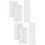 100Pcs White PP Wire Clips Self-Adhesive Desktop Cord Organizer Kit 7