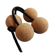 2 Pcs Wooden Kashaka African Shakers Hand Percussion Instrument with Rich Resonant Sound for Music Practice