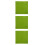 3Pcs Realistic Fake Green Artificial Grass Rug for Models 4