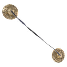 Handmade Copper Tingsha Cymbals for Yoga Meditation, Clear Resonant Chime, Nepalese Bell Set