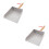 2Pcs Portable Flat Dustpan and Mini Broom Set for Home and Workshop 8