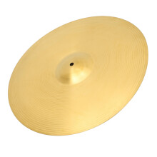 18 Inch Durable Alloy Brass Drum Crash Cymbal for Jazz Set Practice