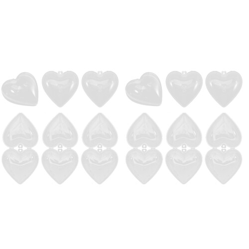 12Pièces Boîtes Range Sucettes Transparentes Bébé Légères Compactes 1