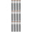 30Pièces Brosse Sourcils Mini Nylon Noir Bois Confortable 5