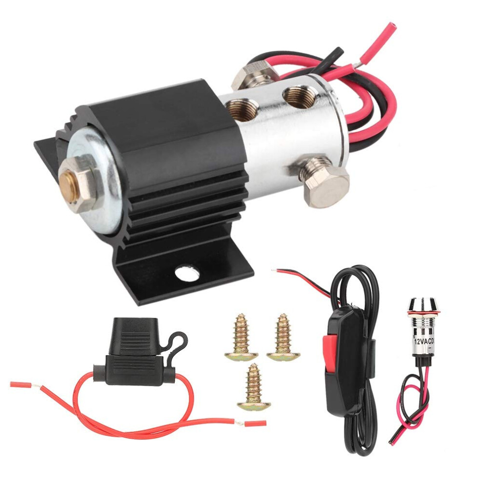 Universal Electric Brake Line Lock Kit With Roll Control, Front Or Rear Brakes, 1224V Switch 9070919801815
