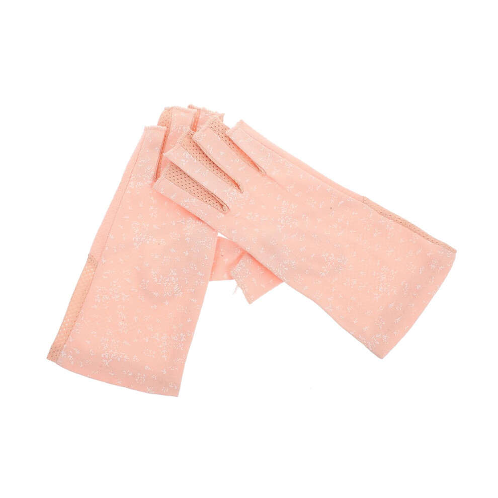 UV Protection Manicure Gloves UVResistant Fingerless Design for Gel Nail Lamp and Salon Use