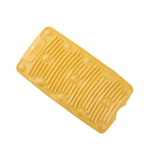 Yellow Portable Laundry Washboard with NonSlip Design for Hand Washing Clothes
