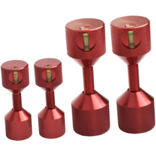 4 Pieces Two Hole Flange Alignment Pin Set for Precision Pipe Flange Installation with Level Tool 2