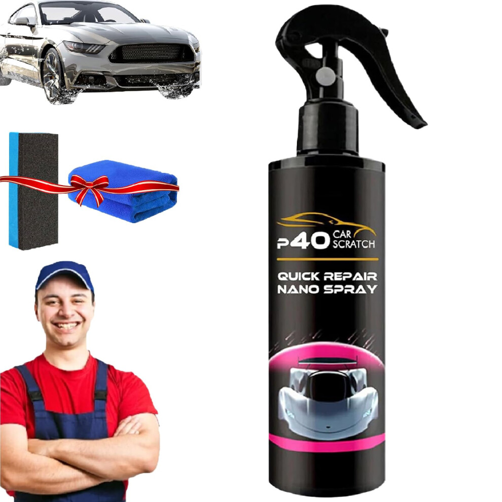Car Scratch Remover Spray, Instant Nano Scratch With Longlasting Gloss Finish, 1Pc 9044945238105