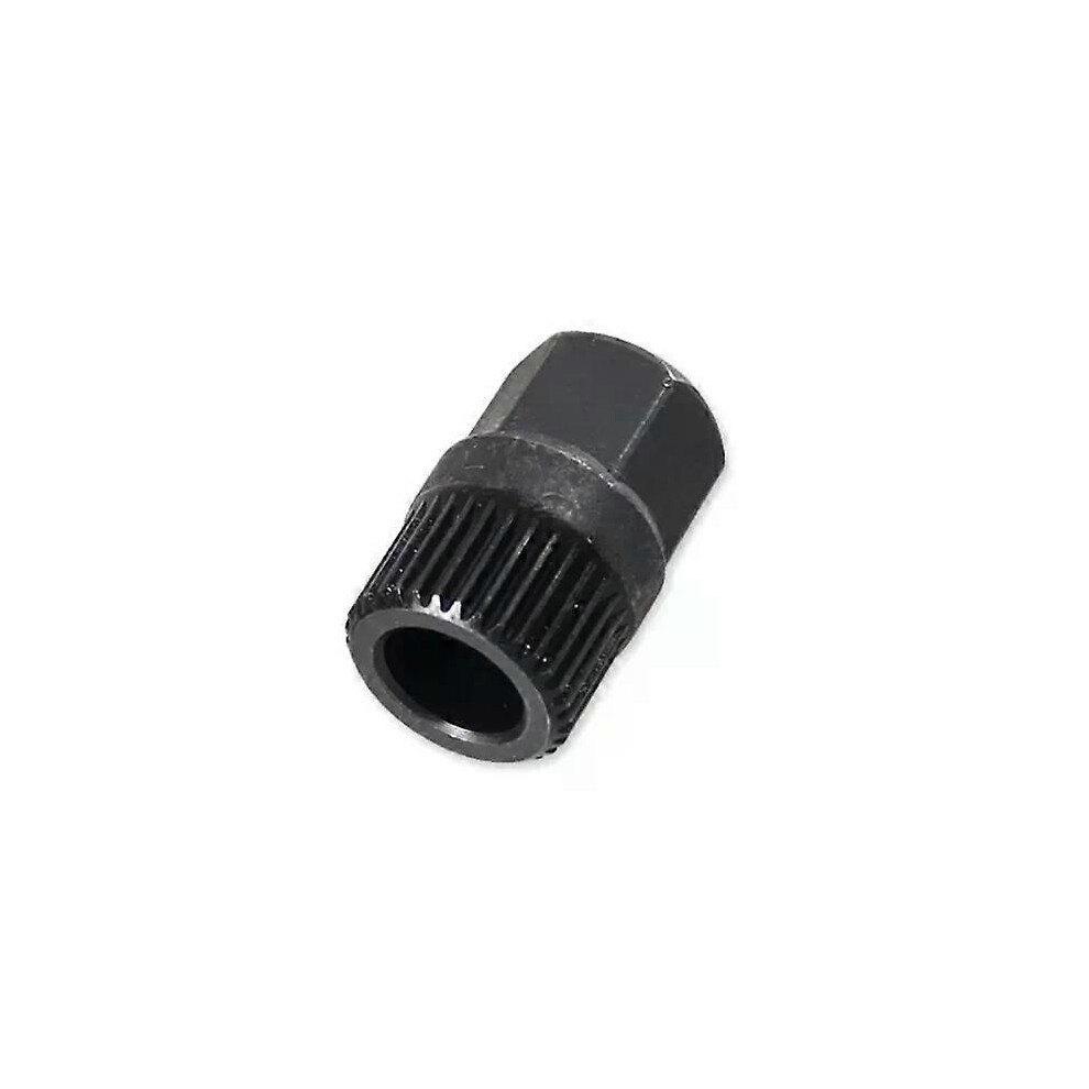(As Show, One Size) Pkx For Alternator Pulley Removal Tool 33 Tooth Clutch Free Wheel Metal Car Accessories V Belt Pulley Compatible T50 Torx Black