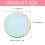80Pcs Light Pink Paper Dinner Multi-Use Party 11