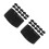 40Stk Schwarze Elastische Trauerarmbänder Polyester Für Beileidsfeiern 3