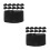 40Stk Schwarze Elastische Trauerarmbänder Polyester Für Beileidsfeiern 7