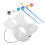3Ensembles Masques Blancs Chat Pour Cosplay Création DIY 1