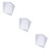300Pièces Transparent Thermorétractables Pour 8