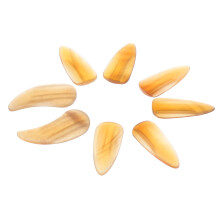 8Pièces Faux Ongles Guzheng En Corne Pour Jeu Précis
