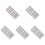 5Ensembles Stickers Clavier Piano Décoratifs Blancs Usage Durable 3