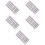 5Ensembles Stickers Clavier Piano Décoratifs Blancs Usage Durable 8