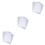 300Pièces Transparent Thermorétractables Pour 5