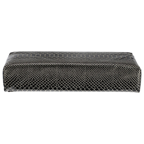 2Pièces Coussin Main Noir Support Stable Et Doux Pour Ongles