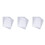 300Pièces Transparent Thermorétractables Pour 4