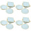 80Pcs Light Pink Paper Dinner Multi-Use Party 7