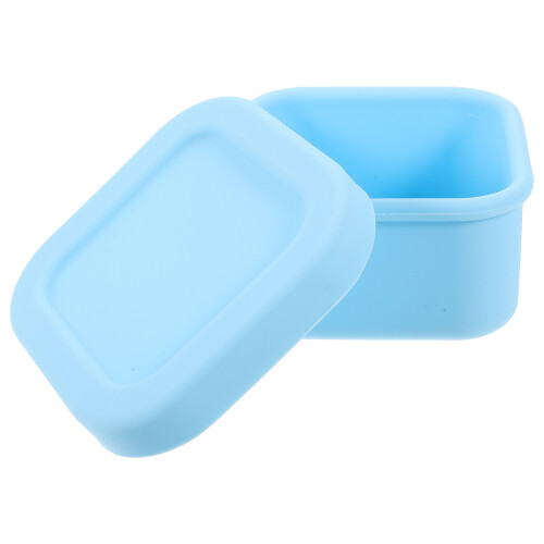 4Pièces Boîte Repas Portable Silicone Résistante Hermétique 1