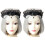 2Pièces Accessoire Tête Voile Noir Vintage Idéal 2
