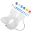 3Ensembles Masques Blancs Chat Pour Cosplay Création DIY 2