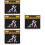 4Pièces Patches Brodées Avertissement Polyvalentes Multicouleurs 7