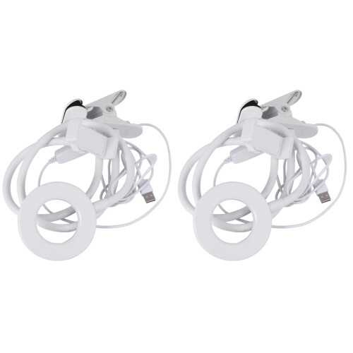 2Pièces Anneau LED USB Pour Selfie Portable 1