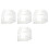 4Pièces Patron Couture Bol Portable Multi Couleur Polyvalent 8